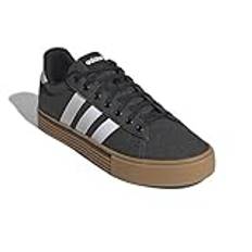 adidas Daily 4.0 herrsneakers, Svart vitt gummi, 45 1/3 EU