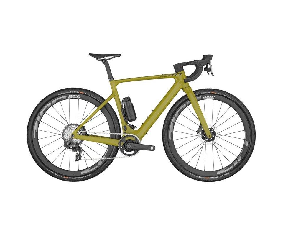 Scott Elcykel Gravel Solace Gravel eRIDE 10 - Savana Green (58)