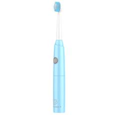Techancy Batteri El-tandbørste 2 Børstehoveder BLUE