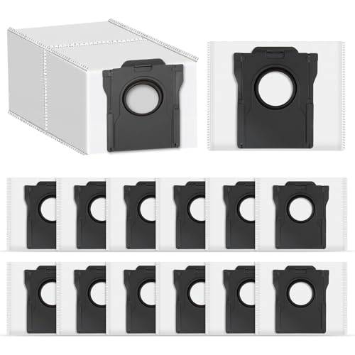 Dammpåsar för Dreame L20/X30/X40/X50 Ultra L10/L40 och Mova-serien, 14-pack | Kompatibel med Dreame L10, L10s, L10s Pro, L40, L40s, L50 Ultra och Mova E30, E40, V50, P50s Ultra, reservpåse