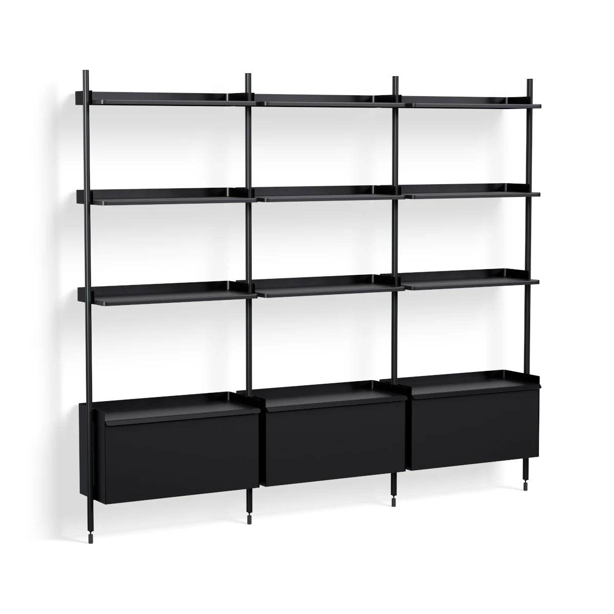 HAY Pier System - 133 3 Columns - Black