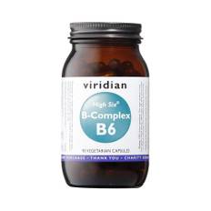 Viridian High Six B-Complex B6, 90 VCapsules