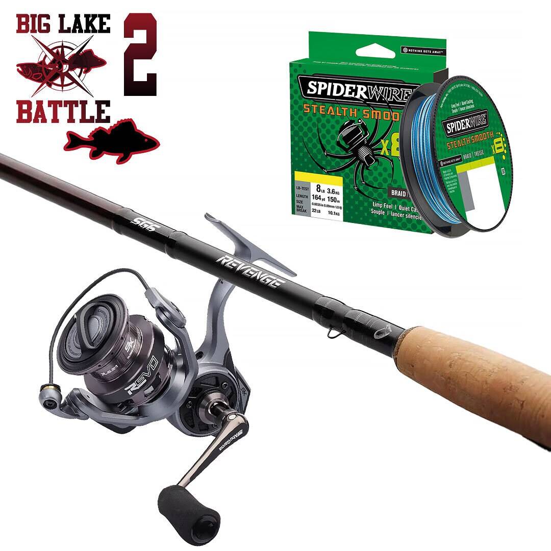 Big Lake Battle 2 Abborrset SG6 7` 7-25g., Big Lake Battle