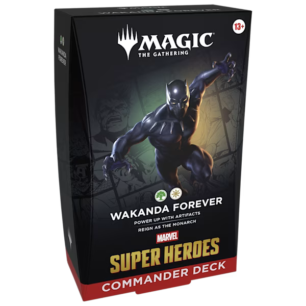 Magic: The Gathering Marvel Super Heroes Commander Deck Wakanda Forever