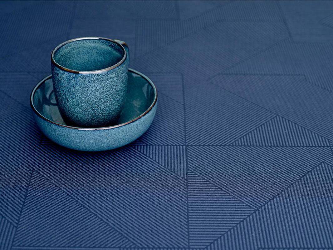 Damaskdug fra SØDAHL - COMPLEX INDIGO 140x220 cm.