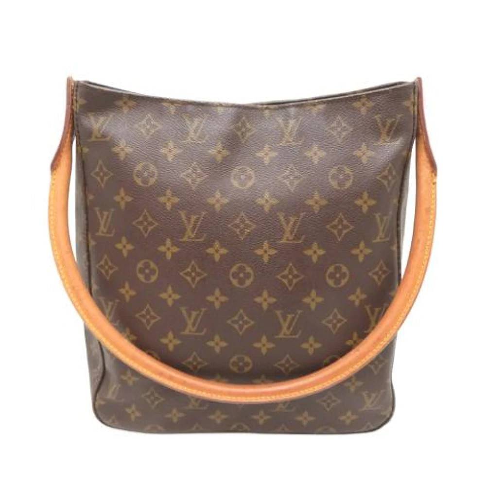 Louis Vuitton Vintage Pre-owned Canvas Skuldertaske - Vintage - Dame - Brun - ONE SIZE - Uld