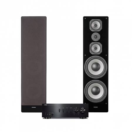 Yamaha A-S701 & Dynavoice Challenger M-105 svart, stereopaket