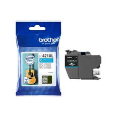 Brother Original LC421XLC Bläckpatron (500 sidor) – Cyan