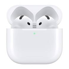 Apple Airpods 4 In-Ear Headset inkl. Opladningsetui - Hvid