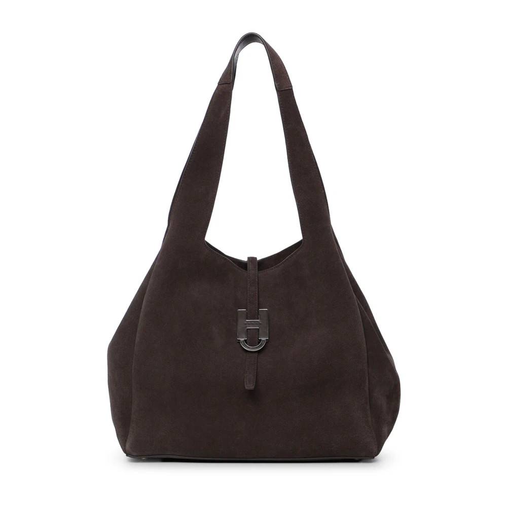 Hogan Shoppingtaske - Tasker - Dame - Brun - ONE SIZE - Læder