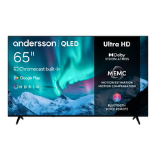 Andersson 65 "QLED6550UHD – Skarp 4K UHD QLED Smart TV med Fantastisk Bildkvalitet