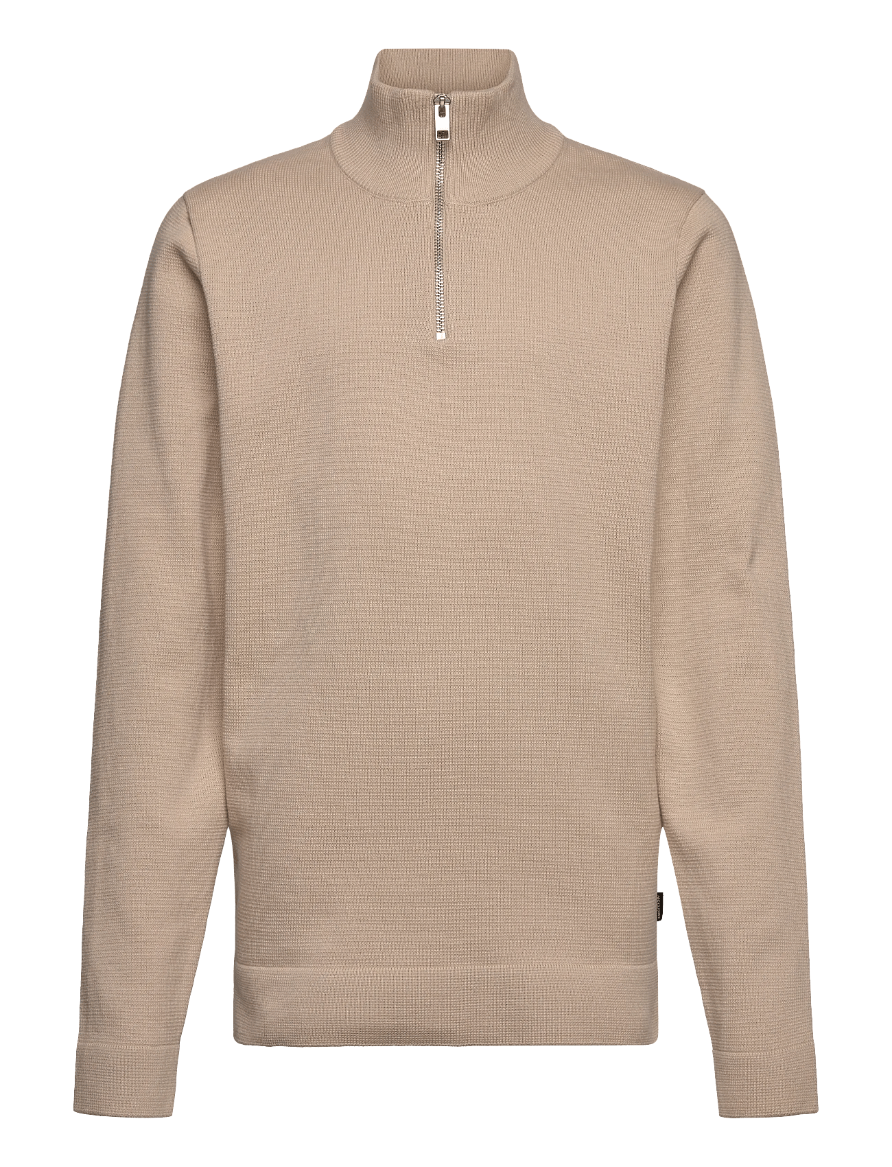 JACK & JONES Jprblamilano Spring Knit Half Zip Jnr | Beige | 140
