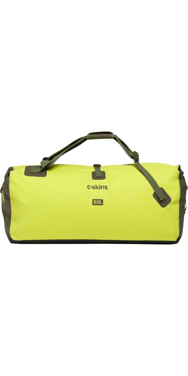 C-Skins Storm Chaser 60L Dry Duffel Bag - Flash Green
