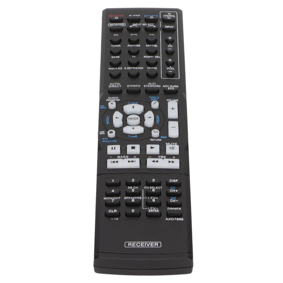 Lettilgængelig reservefjernbetjening, kompatibel Pioneer AV-receiver, der tilbyder problemfri kontrol med høj ydeevne