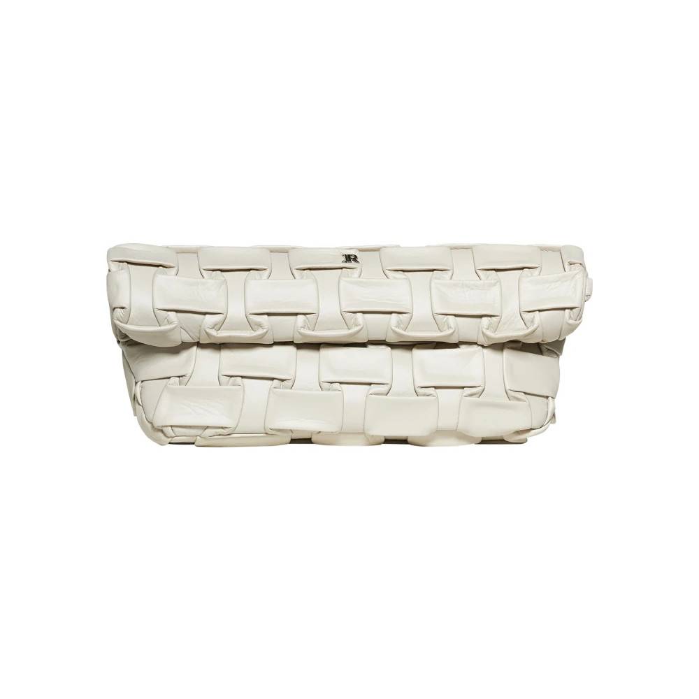 John Richmond Pochette intrecciata - Tasker - Dame - Hvid - ONE SIZE - Tyl