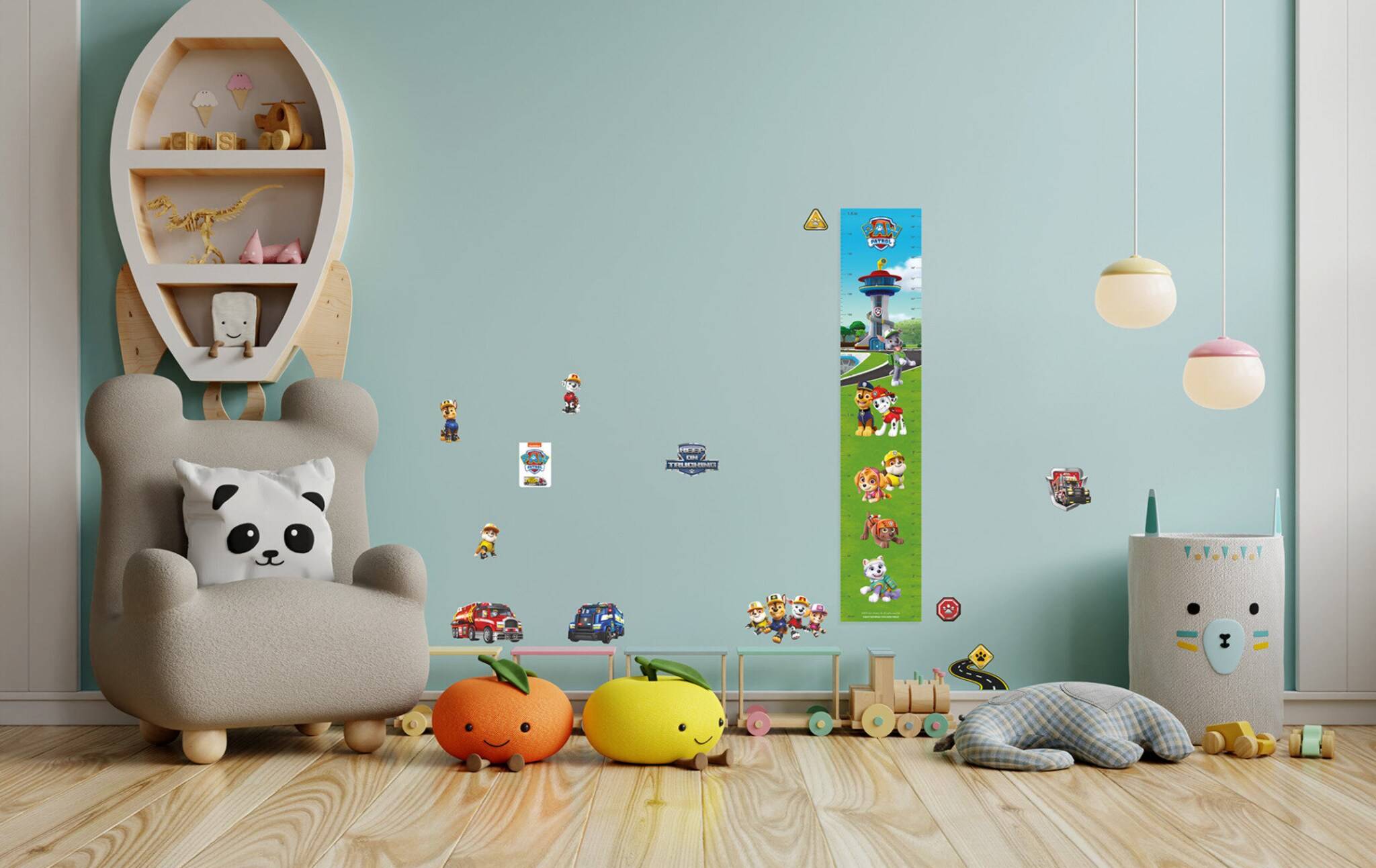 Paw Patrol Längdmätare till Barnrummet