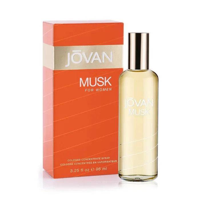 Jovan Musk Eau de Cologne Dam 96 ml - Myskig Blommig Träig Doft