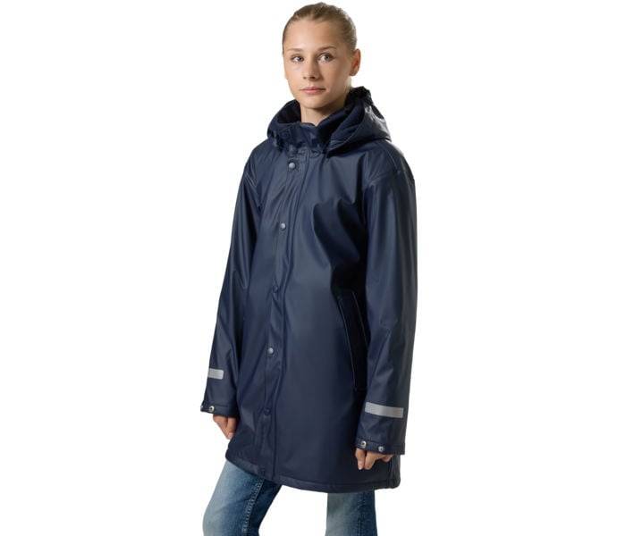 Foggy Pile JR regnjacka, NAVY, Barn, 122-128