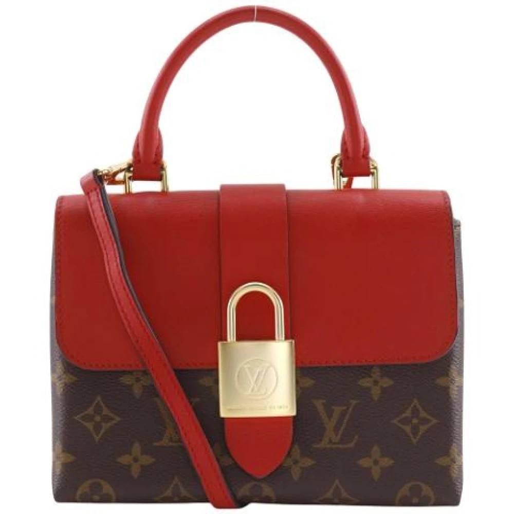 Louis Vuitton Vintage Pre-owned Locky BB Håndtaske - Vintage - Dame - Brun - ONE SIZE - Uld
