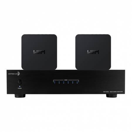 Dayton Audio MA1240 med 2 stykker WiiM Pro