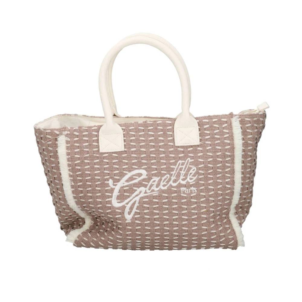 Gaëlle Paris Gaelle Shopper Taske - Tasker - Dame - Beige - ONE SIZE - Uld