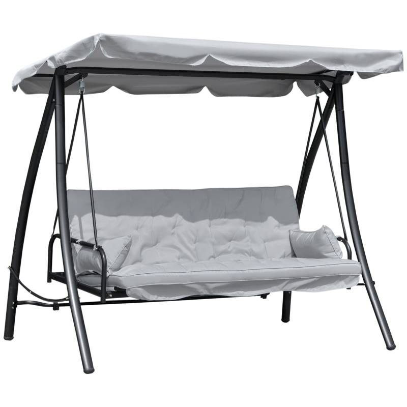 Hammock 3-sits 2i1 liggfunktion 209x114x170 cm