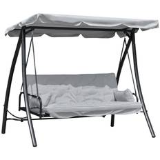 Hammock 3-sits 2i1 liggfunktion 209x114x170 cm