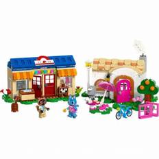 Nooks Cranny og Rosie med sit hus LEGO Animal Crossing 77050