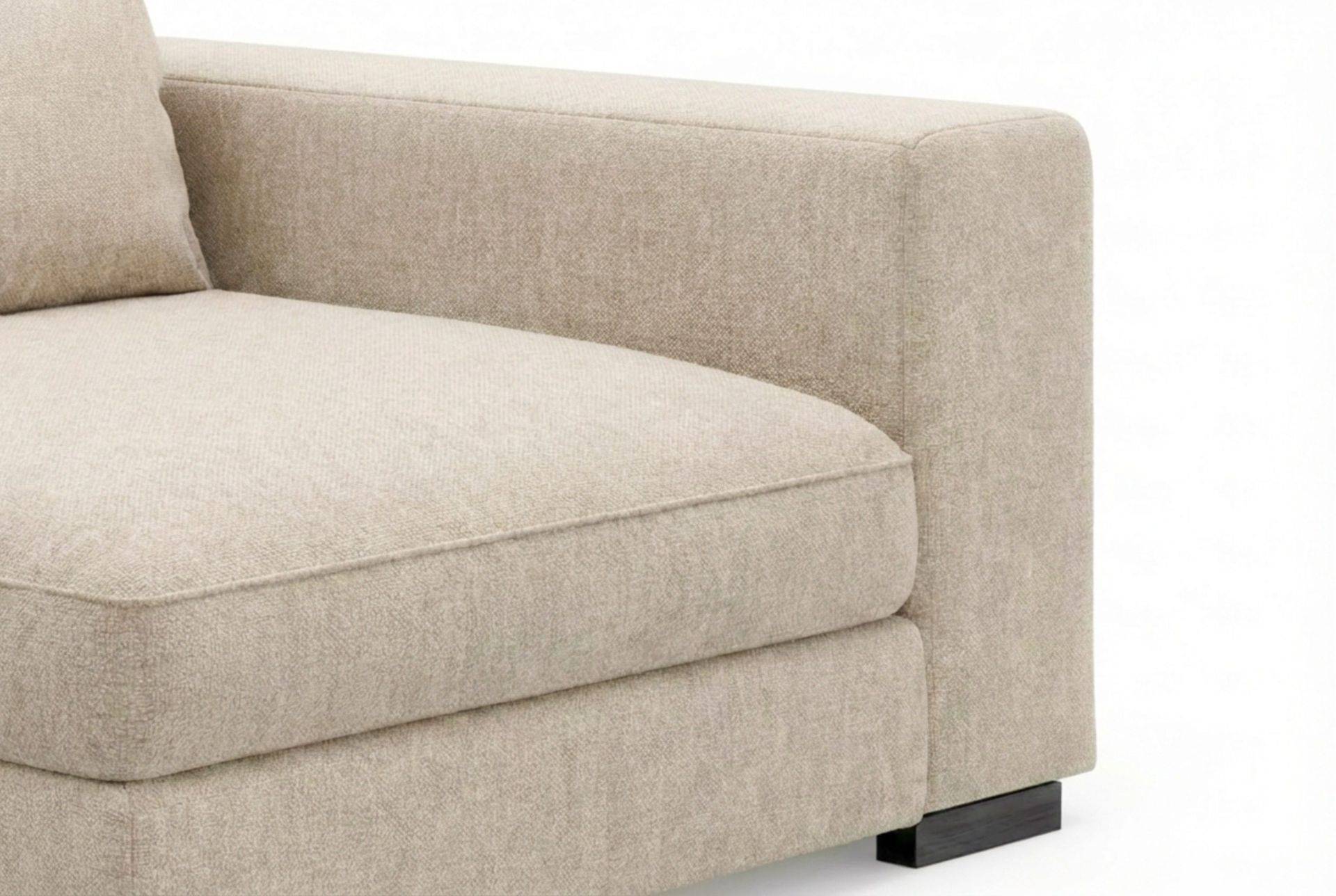 Dubai armlæn højre i stof - Beige