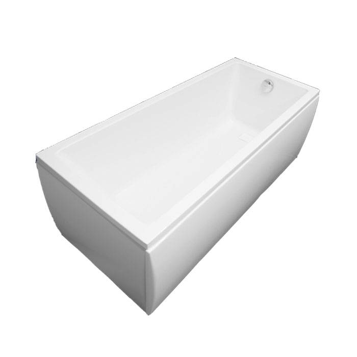 Royal Camilla 150x70cm design badekar med ben og af/overløb