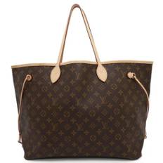Louis Vuitton Vintage, Pre-owned, Dame, Brun, ONE SIZE, Uld, Pre-owned Canvas skuldertasker