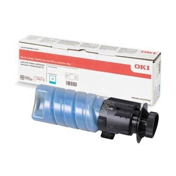 OKI 09006257 cyan toner hög kapacitet (original)