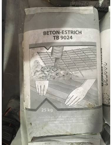 Tørbeton TB 9024 - 25 kg pose.