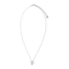 Swarovski, Accessoarer, Dam, ONE Size, Silverfärgat metallhalsband