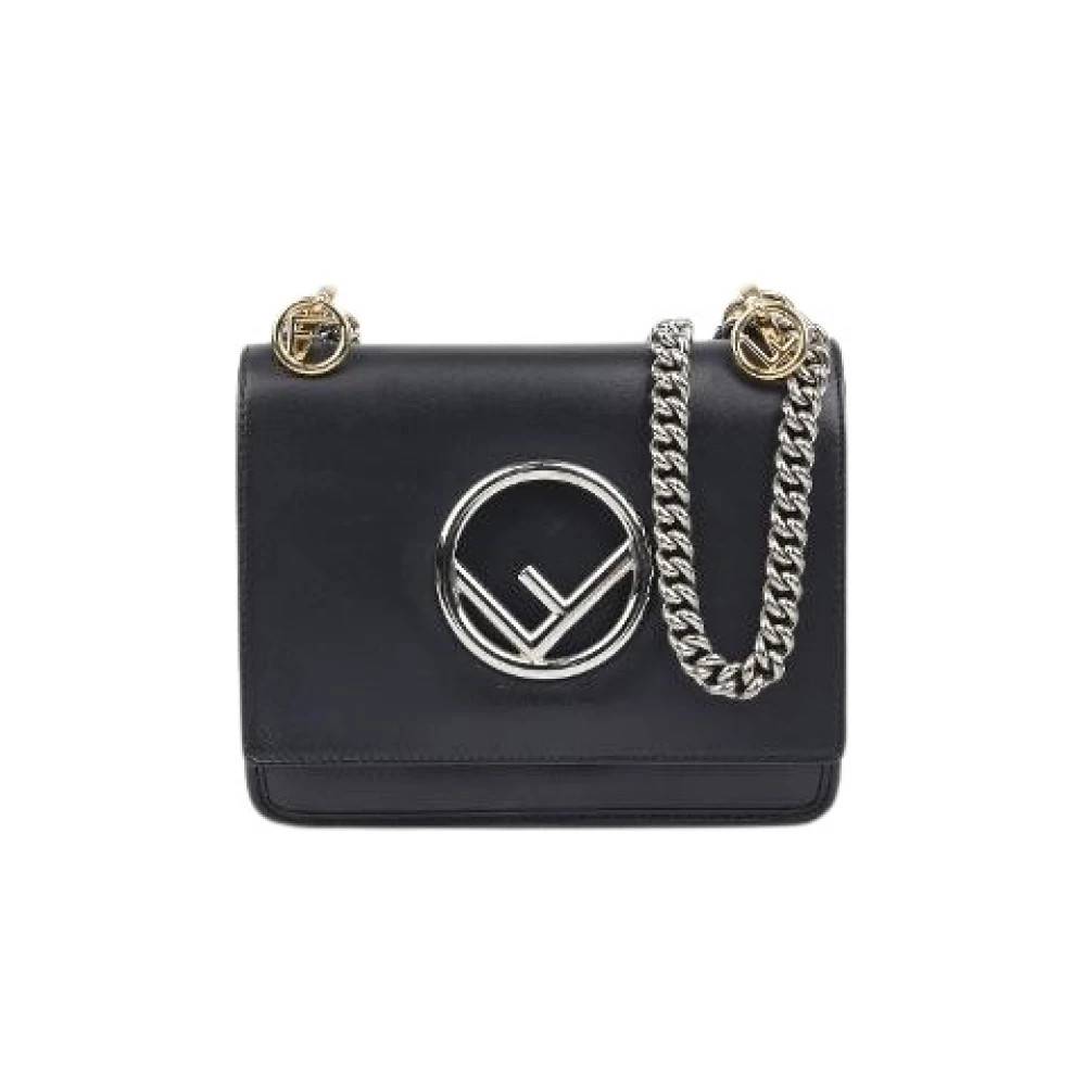 Fendi Vintage Pre-owned Vintage Cross Body Bag - Vintage - Dame - Sort - ONE SIZE - Uld