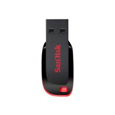 SanDisk Cruzer Blade - USB-Flash-Laufwerk - 16 GB - USB 2.0 - Blau, grün, pink (Packung mit 3)