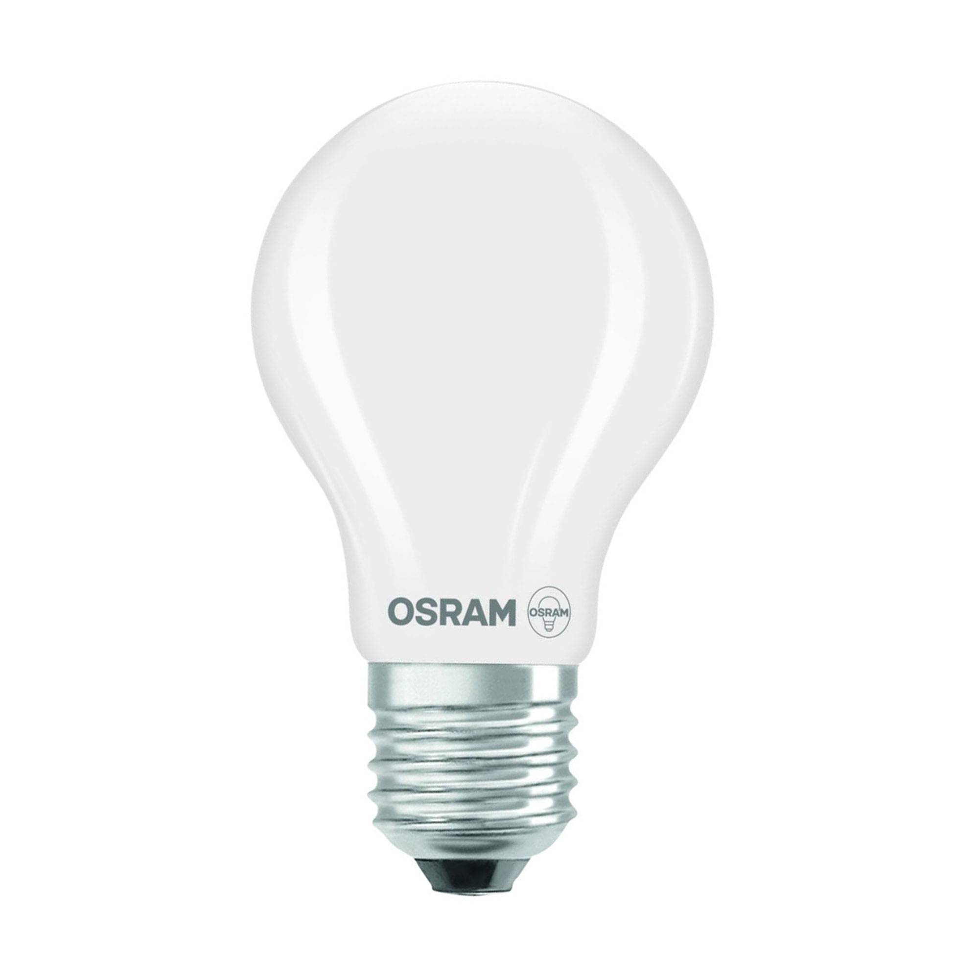 Osram - LED Lyskilde E27 3,4W 470lm 2700K Dæmpbar hvid - Lyskilder - Hvid