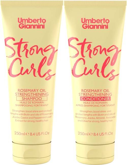 Umberto Giannini Strong Curls Bundle Shampoo 250 ml & Conditioner 250 ml