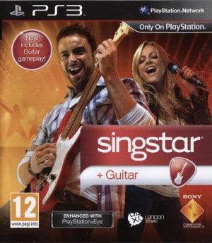 PS3 - Singstar +Guitar (Spelet) (Beg)