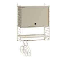 String - Hall hyllsystem V beige/beige - Beige