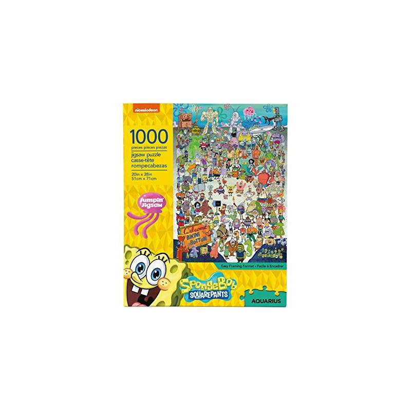 SpongeBob SquarePants- Cast 1,000pc Puzzle