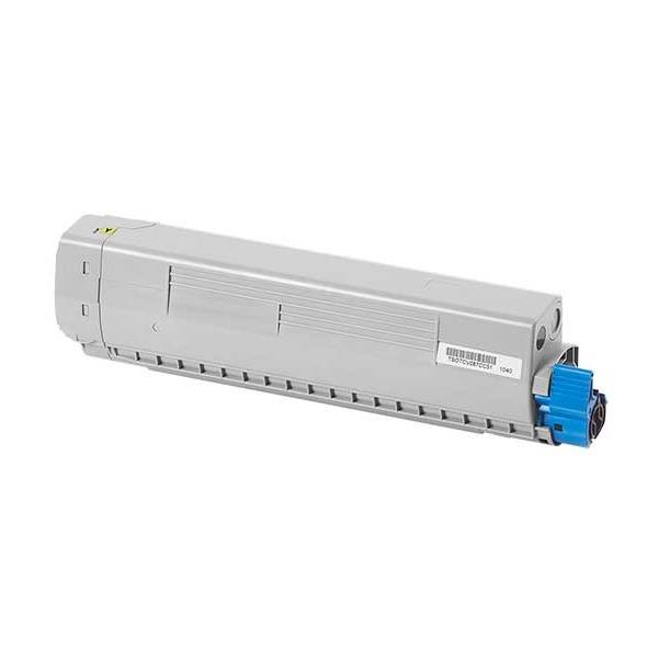 OKI MC853, MC873, MC883 Gul toner 7.300s kompatibel