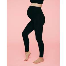 momkind Belly Support Leggings - Black - L-XL