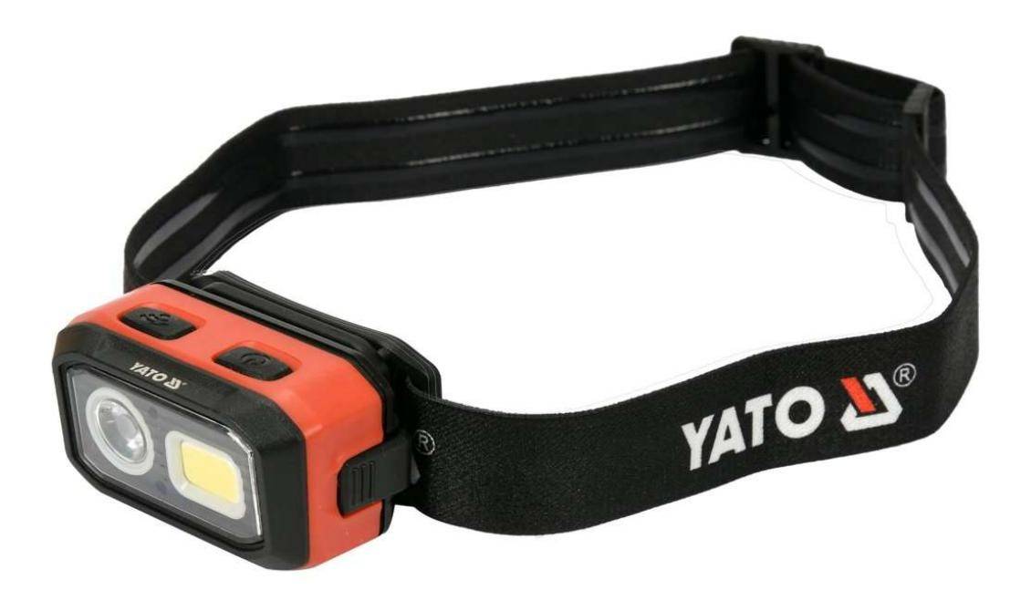 YATO YT-08593 Pannlampa 68x39x40, 1000mAh