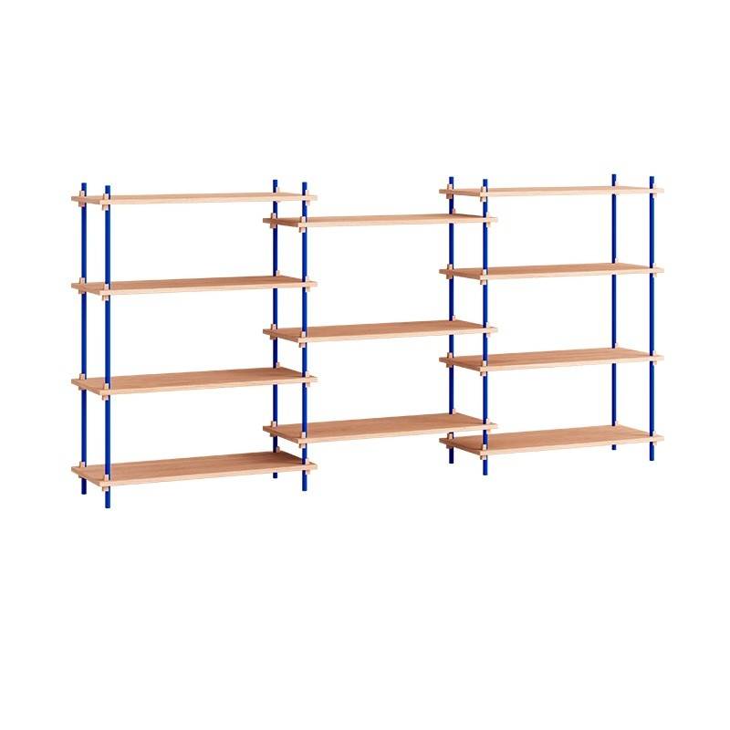 Moebe Shelving System - s.115.3.A Eg/Deep Blue
