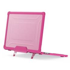 MacBook Air 15 M3 / Air 15 M2 (2024/2022) - Armor shockproof skal med Kickstand - Rosa