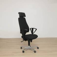 Kontorsstol 6000 Free Float/8000 Sync (Ny klädsel) - Alternativ 2 - Hög patron utan nackstöd med armstöd