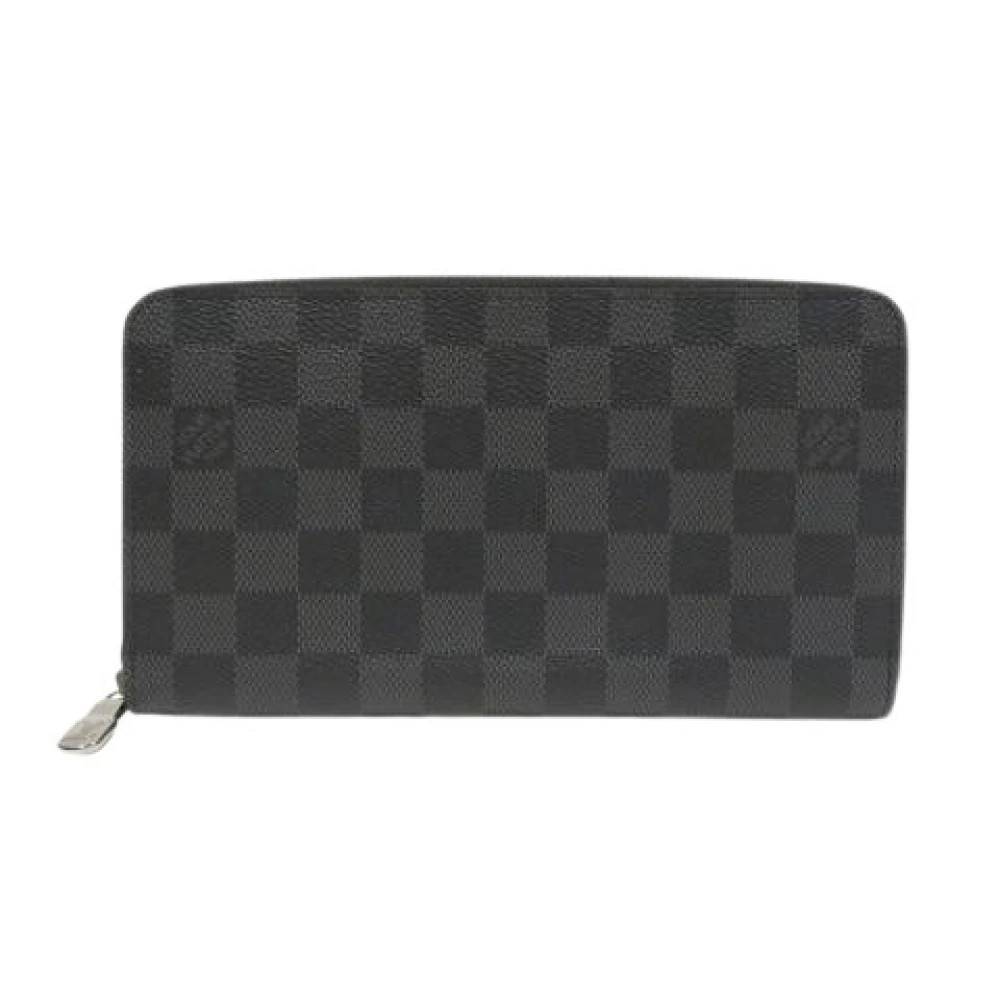 Louis Vuitton Vintage Pre-owned Lang Pung (Bi-fold) - Vintage - Herre - Sort - ONE SIZE -
