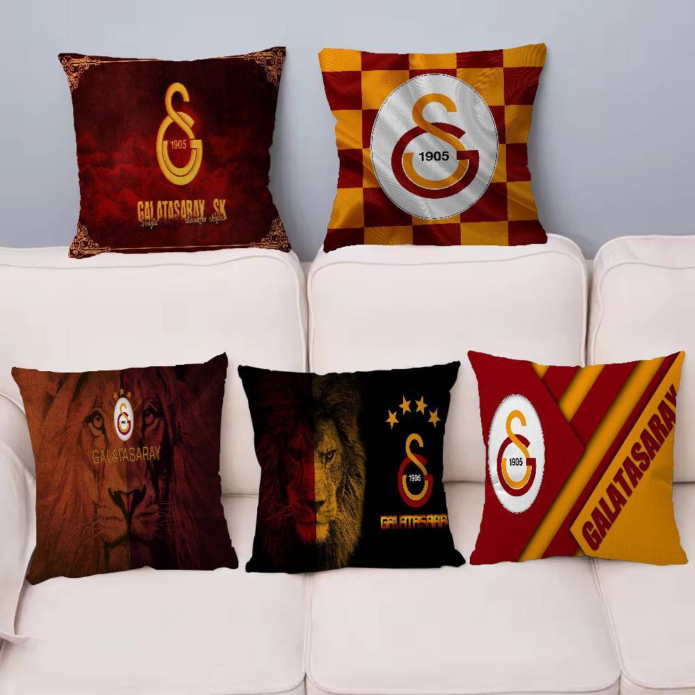 Fotbollslag Galatasaray Kuddfodral Design Kuddfodral Dekor Semesterdekorati
