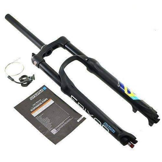 SR SUNTOUR Epixon Fork 120mm Remote Lockout Air QR 9mm Matte Black 27.5 #VK1556-Self